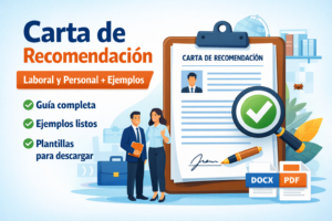 carta de recomendacion